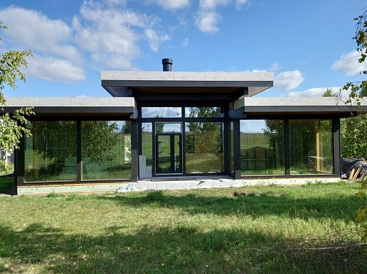 Внешняя отделка фахверк Аргази